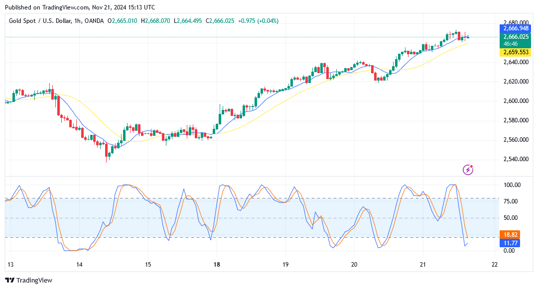 xauusd h1